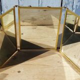 Art deco triptych mirror
