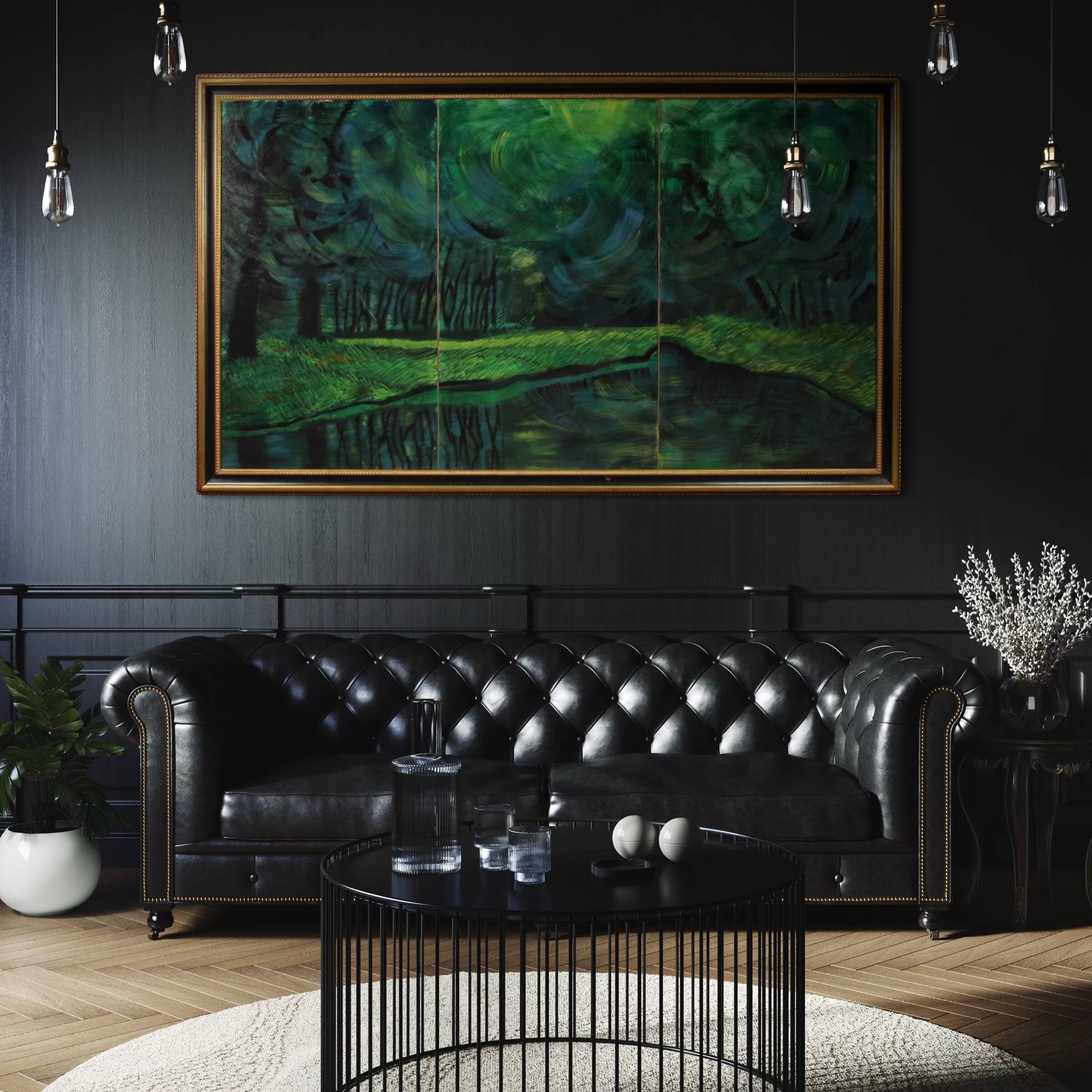 Great Italian painting dated 1993