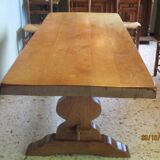 solid oak monastery table
