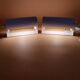 Pair of wall lights with a shutter V413 IKEA vintage