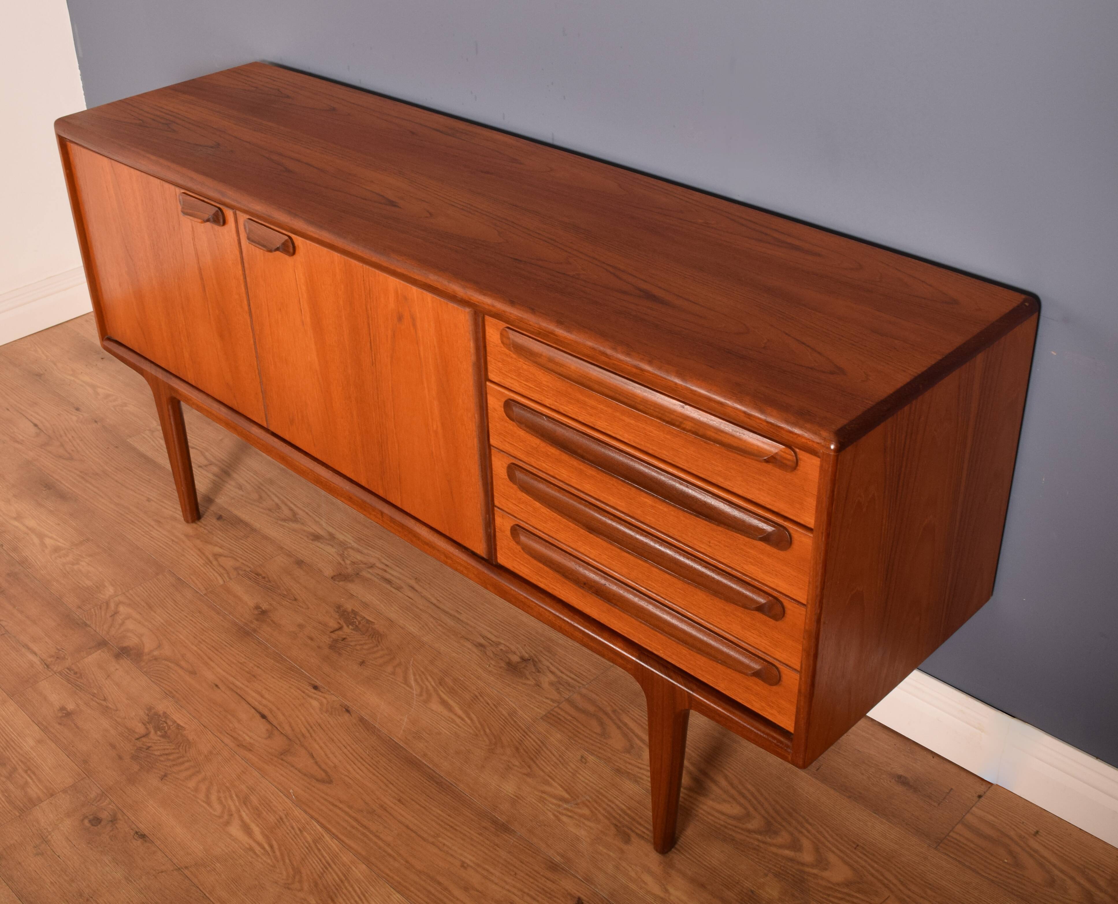 Restored Teak Retro 1960s Short Younger Sequence Sideboard