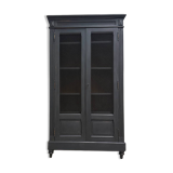 Directoire library with black patina (renovated)