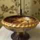 Coupe à fruits vintage en faïence allemande – années 70