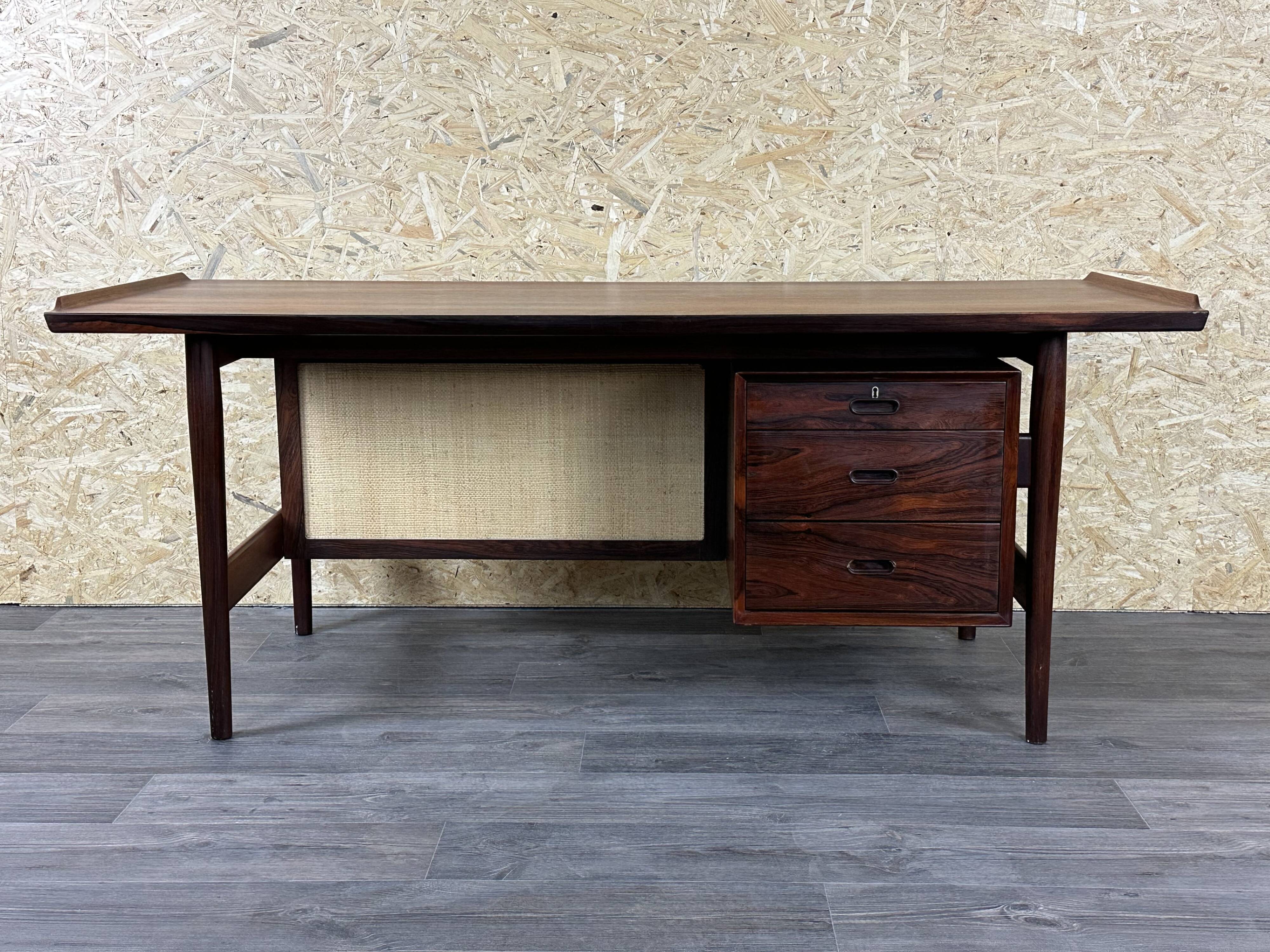 1960s 1970s Rio Rosewood Desk by Arne Vodder for Sibast Furniture