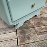 Vintage 1950 water green chiffonier