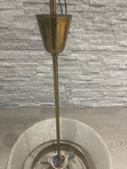 Vintage plexi chandelier lucite