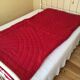 Pure wool interior quilted bedspread