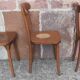 Chaises bistrot Luterma (système Monobloc, lot de 3)