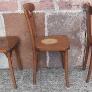 Chaises bistrot Luterma (système Monobloc, lot de 3)