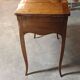 Period dressing table and writing desk in fruitwood, Louis XV style.