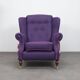 Classic wing chair in the style of Howard & Sons, 1960s
