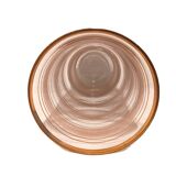 Pink granite glass vase - 1950s