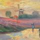 A. Charles 1915, oil on canvas with Flemish inspiration.