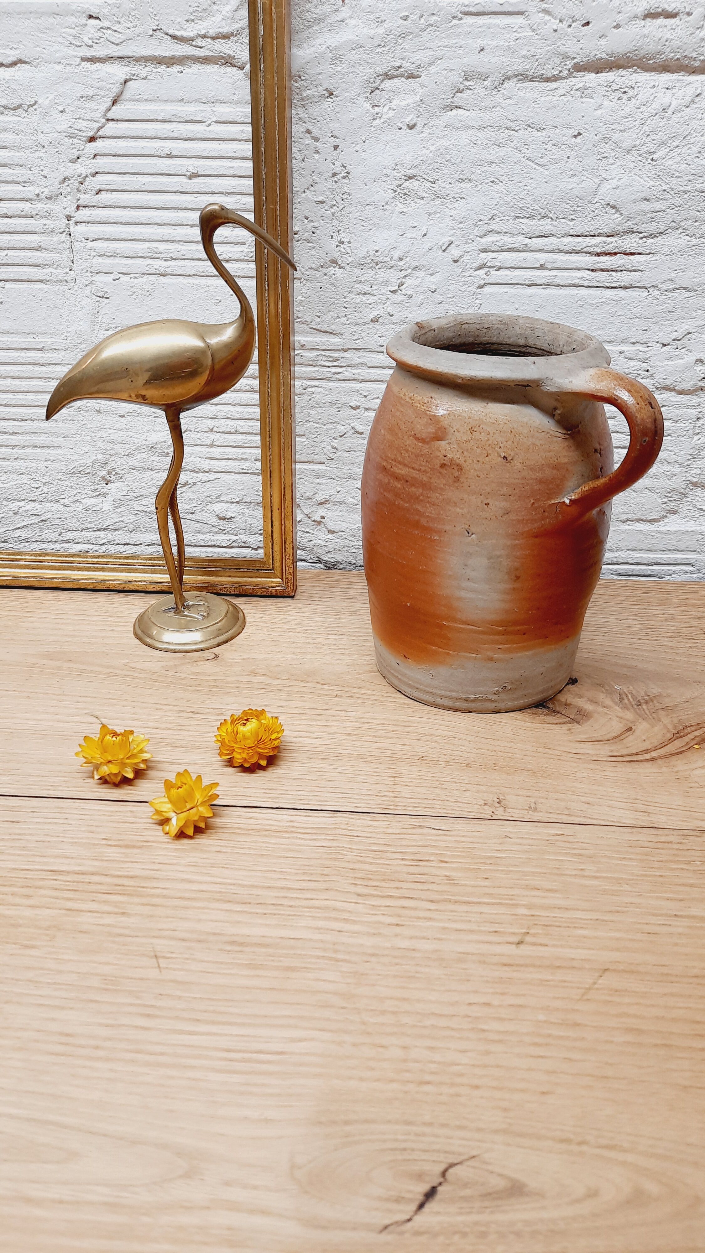 Terracotta cutlery pot