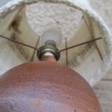 70s wool sandstone lampshade lampshade