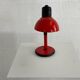 Red aluminor desk lamp from the 70s