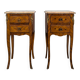Pair of rosewood bedside tables in Louis XV style