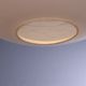 Opaline glass & teak pendant lamp by Louis Kalff for philips, 1960s