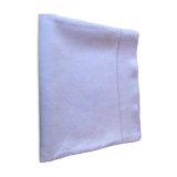 Old white linen sheet with days and monogram TD 168 X 300 cm