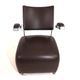 Fauteuil lounge en cuir Oscar pour Inno Oy par Harri Korhonen