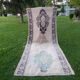 Vintage Turkish hallway rug 155x360 cm