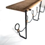 Coat rack shelf 1940 1950