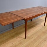 Extendable Teak Table, Dyrlund, Denmark – 1960s