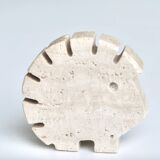 Fratelli Mannelli travertine hedgehog sculpture, 1970s