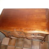 Chest of drawers "crossbow" in cherry tree