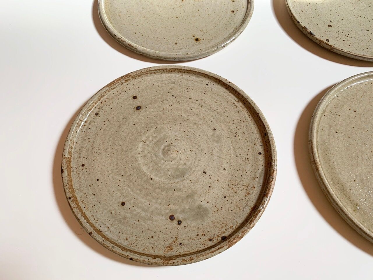 Six sandstone plates, 60s