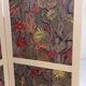 Paravent vintage en tissu