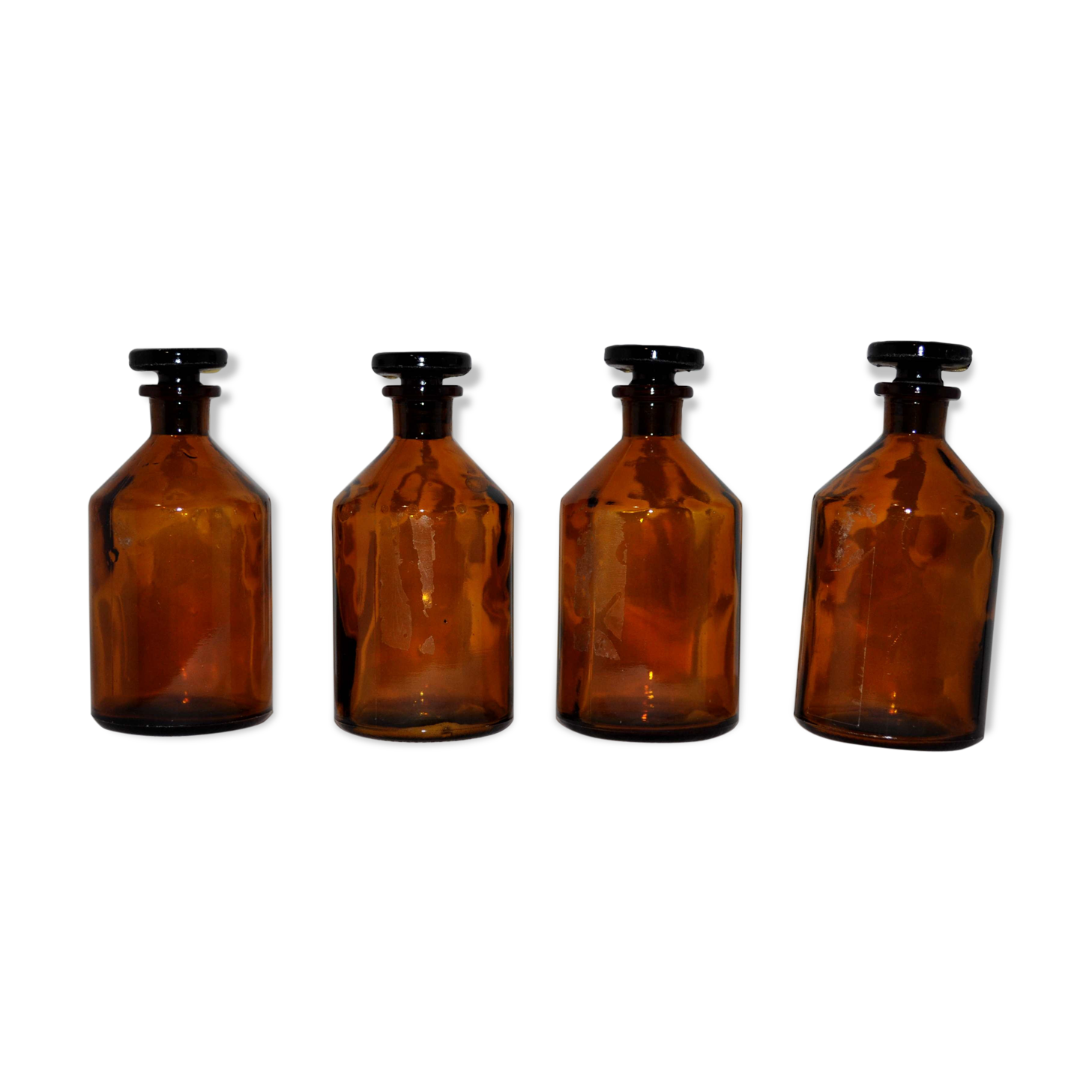 Quadruple pharmacy bottles
