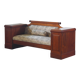 Vintage Oak Sofa / Couch, Antique Empire Danish Craftmanship 1880-1910s