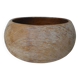 turned wooden fruit bowl