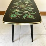 Stylized deco vintage coffee table