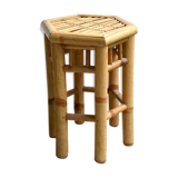 Bamboo plant holder stool