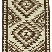 Turkish Handwoven Vintage Herki Kilim 95 cm x 373 cm