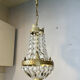 Small basket chandelier hot air balloon