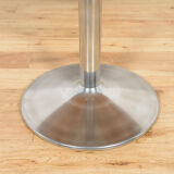 Mid-century modern oak round dining table, Denmark, 1970s