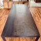 Metal dining table Topos Workshop