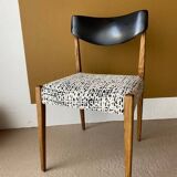 Pair of vintage Scandinavian chairs 60