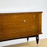 Buffet art déco en acajou 1940