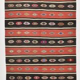 Vintage Wool Kilim Rug, 178x274 Cm