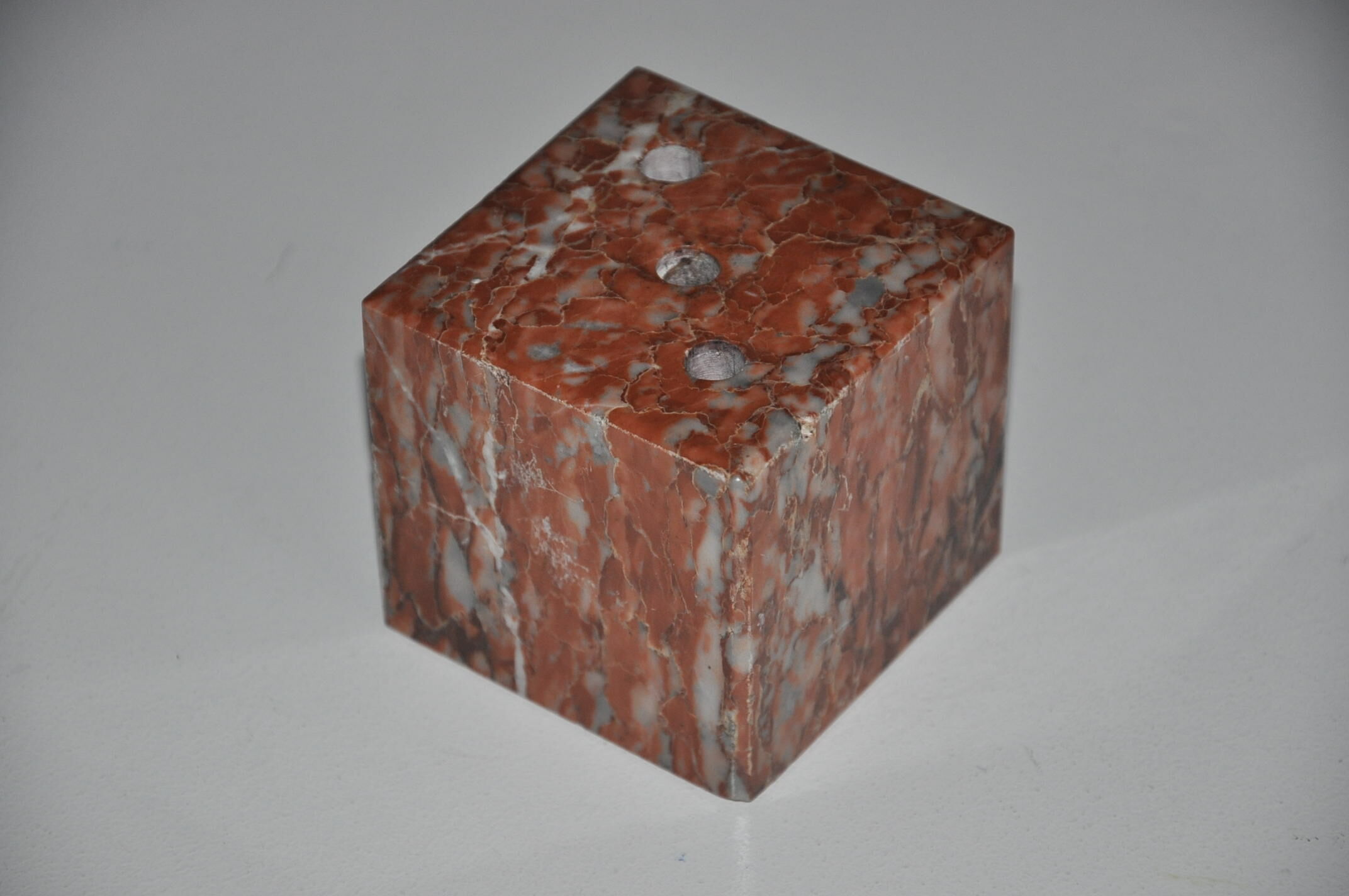 Paper press holder marble pencils