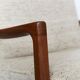 Mid-Century "Senator" Highback Chair by Ole Wanscher for Peter Jeppesen
