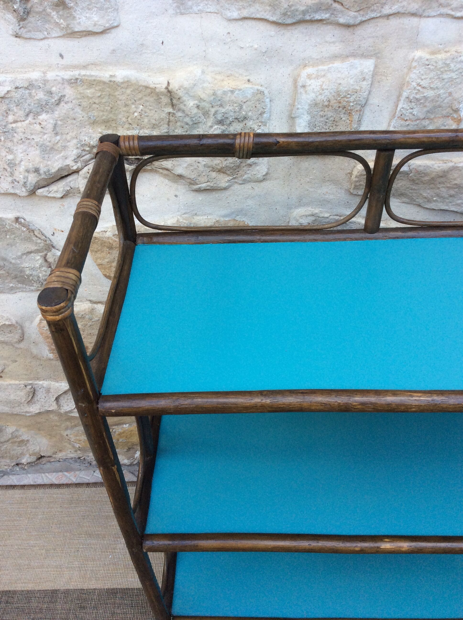 Bamboo shelf