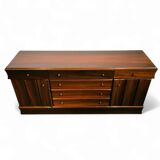 Luciano Frigerio Credenza "Tartaro" in Padouk