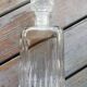 Carafe à whisky en verre ciselé