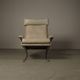 Leather "Swing" lounge chair with ottoman for COR Germany, 1960's