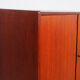 Vintage Bartels werken teak highboard, 1960's